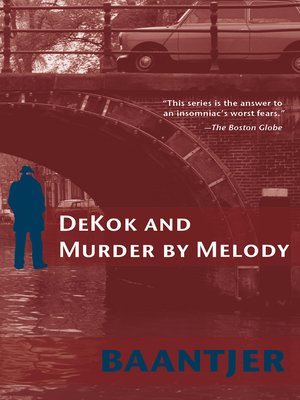cover image of DeKok and Murder by Melody